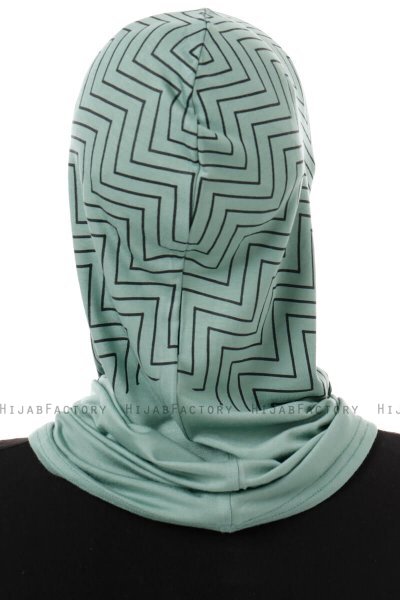 Silva Cross - Grön One-Piece Al Amira Hijab