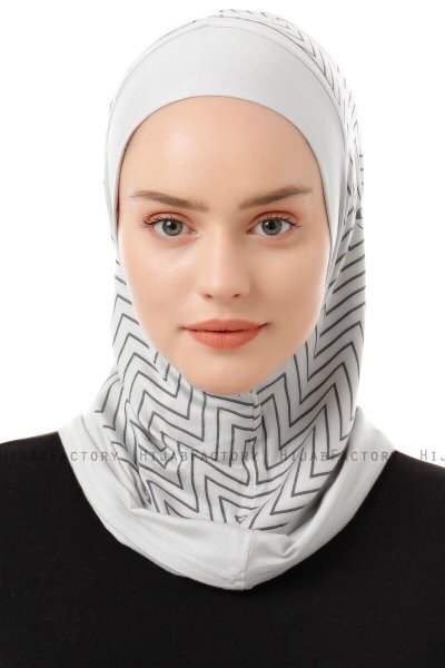 Silva Plain - Ljusgrå One-Piece Al Amira Hijab