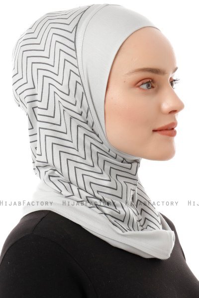 Silva Plain - Ljusgrå One-Piece Al Amira Hijab