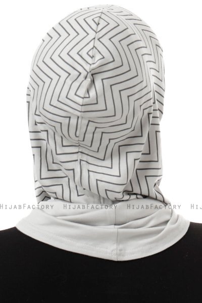 Silva Plain - Ljusgrå One-Piece Al Amira Hijab