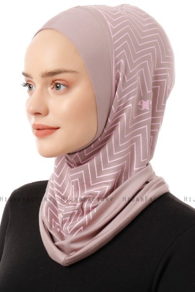 Silva Plain - Stengrå One-Piece Al Amira Hijab