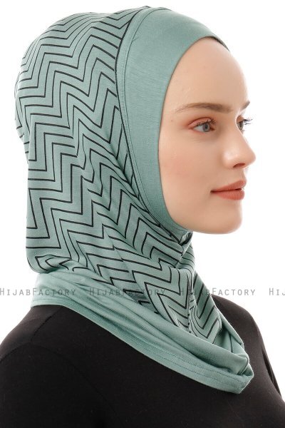 Silva Plain - Grön One-Piece Al Amira Hijab