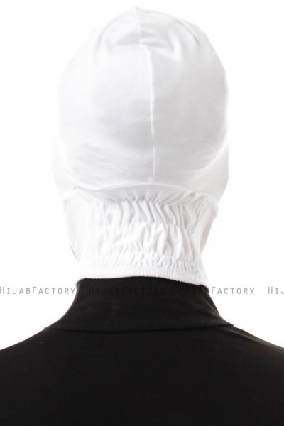 Elnara - Creme Cross Hijab Underslöja