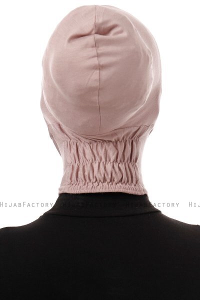Elnara - Stengrå Cross Hijab Underslöja