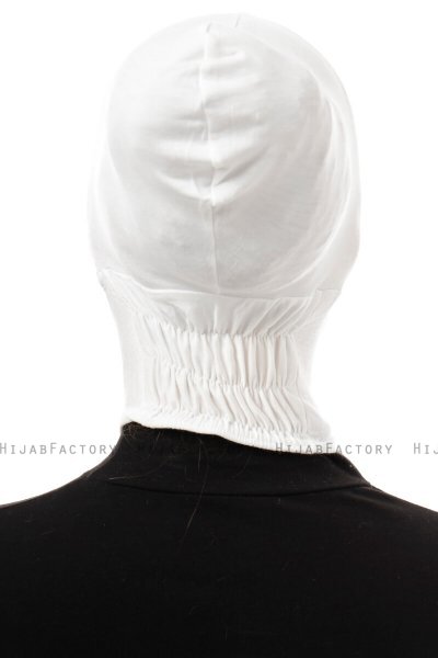 Elnara - Creme Plain Hijab Underslöja