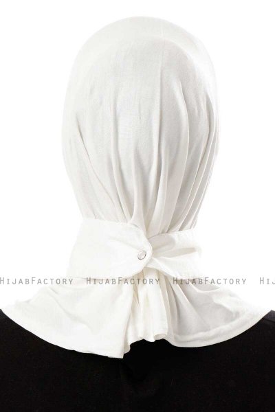 Ceren - Creme Praktisk Viskos Hijab