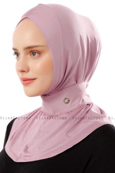 Ceren - Mörkrosa Praktisk Viskos Hijab