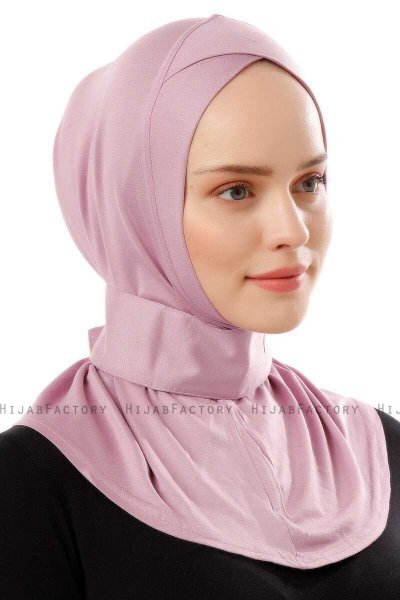 Ceren - Mörkrosa Praktisk Viskos Hijab