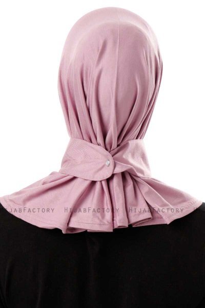 Ceren - Mörkrosa Praktisk Viskos Hijab