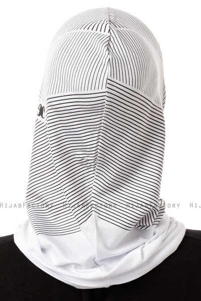 Wind Plain - Vit One-Piece Al Amira Hijab