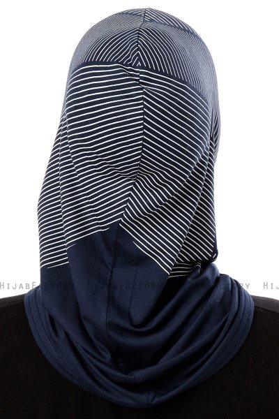 Wind Plain - Marinblå One-Piece Al Amira Hijab