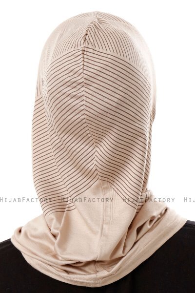 Wind Plain - Ljus Taupe One-Piece Al Amira Hijab