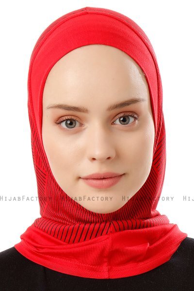 Wind Plain - Röd One-Piece Al Amira Hijab
