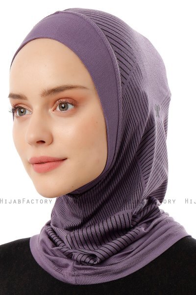 Wind Plain - Lila One-Piece Al Amira Hijab