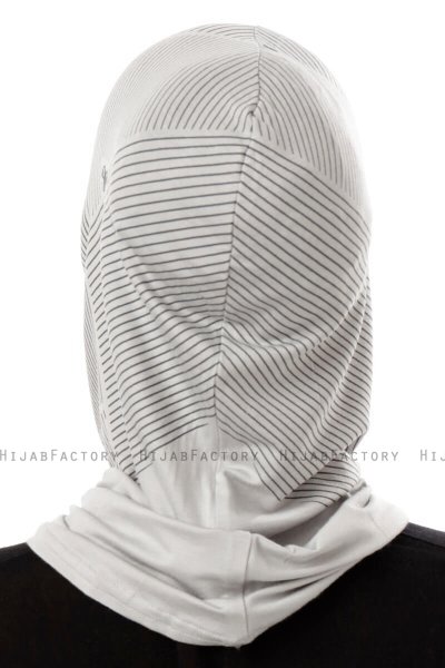 Wind Plain - Ljusgrå One-Piece Al Amira Hijab