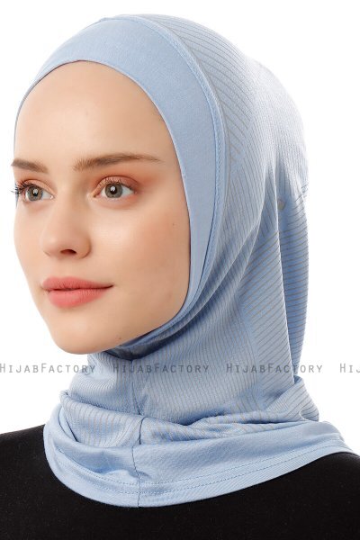 Wind Plain - Ljusblå One-Piece Al Amira Hijab