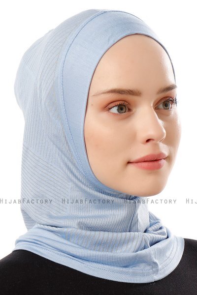 Wind Plain - Ljusblå One-Piece Al Amira Hijab