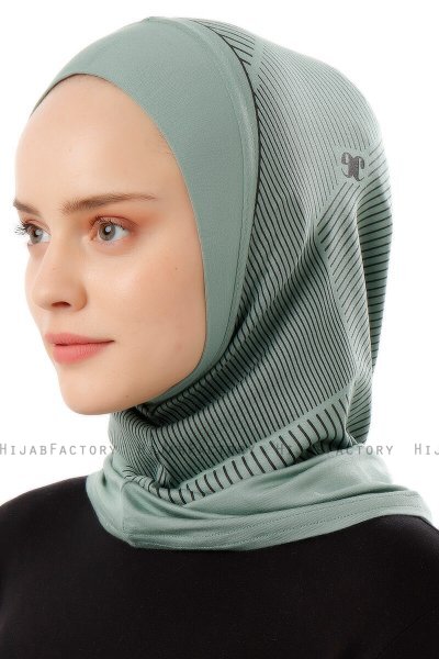 Wind Plain - Grön One-Piece Al Amira Hijab
