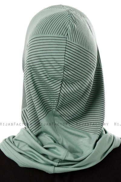 Wind Plain - Grön One-Piece Al Amira Hijab