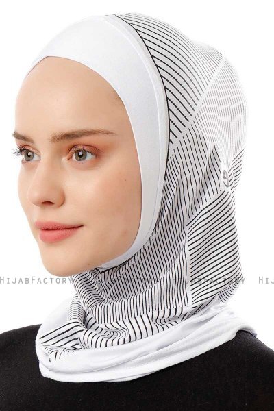 Wind Cross - Vit One-Piece Al Amira Hijab