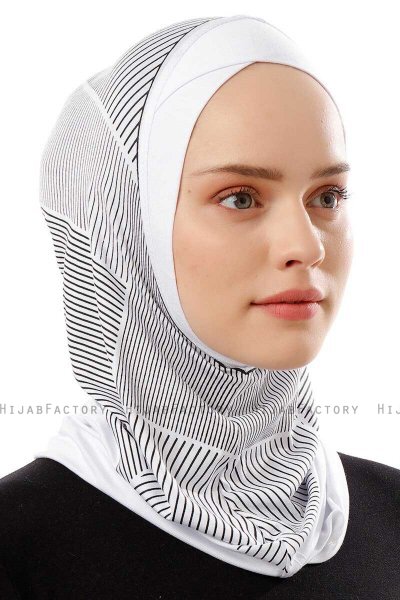 Wind Cross - Vit One-Piece Al Amira Hijab
