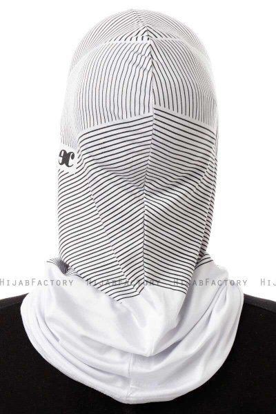 Wind Cross - Vit One-Piece Al Amira Hijab