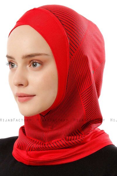 Wind Cross - Röd One-Piece Al Amira Hijab