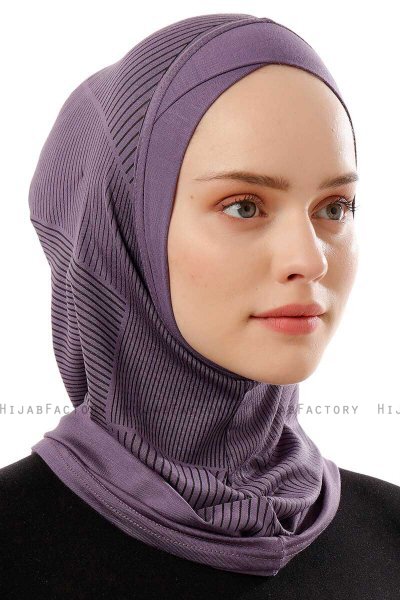 Wind Cross - Lila One-Piece Al Amira Hijab
