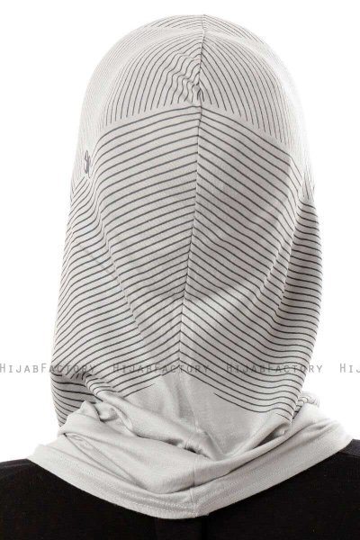 Wind Cross - Ljusgrå One-Piece Al Amira Hijab