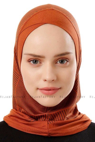 Wind Cross - Tegelröd One-Piece Al Amira Hijab