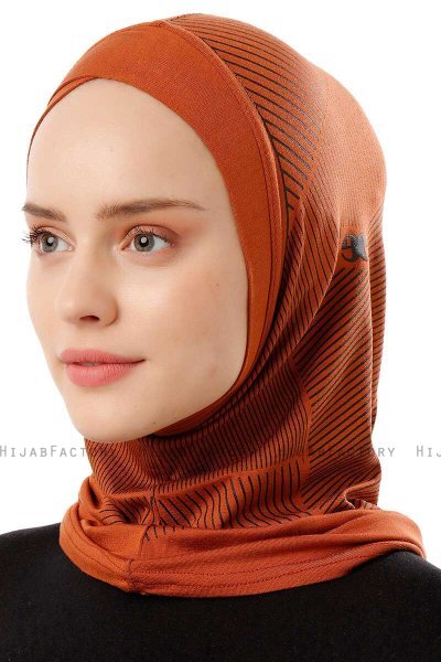 Wind Cross - Tegelröd One-Piece Al Amira Hijab
