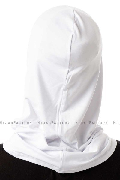 Logo Plain - Vit One-Piece Al Amira Hijab