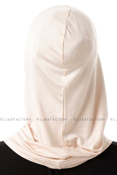 Logo Plain - Beige One-Piece Al Amira Hijab