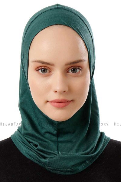 Logo Plain - Mörkgrön One-Piece Al Amira Hijab