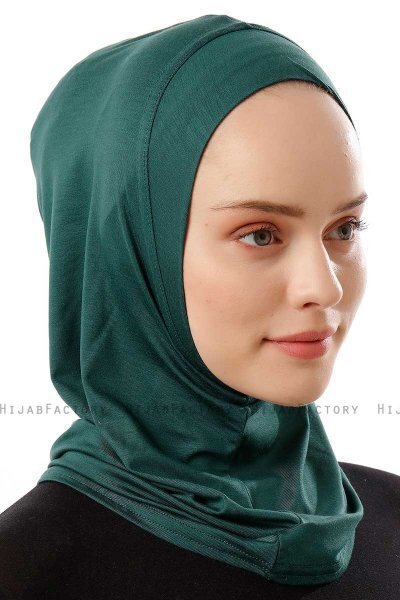 Logo Plain - Mörkgrön One-Piece Al Amira Hijab