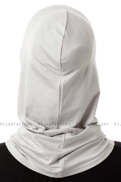 Logo Plain - Ljusgrå One-Piece Al Amira Hijab