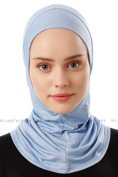 Logo Plain - Ljusblå One-Piece Al Amira Hijab