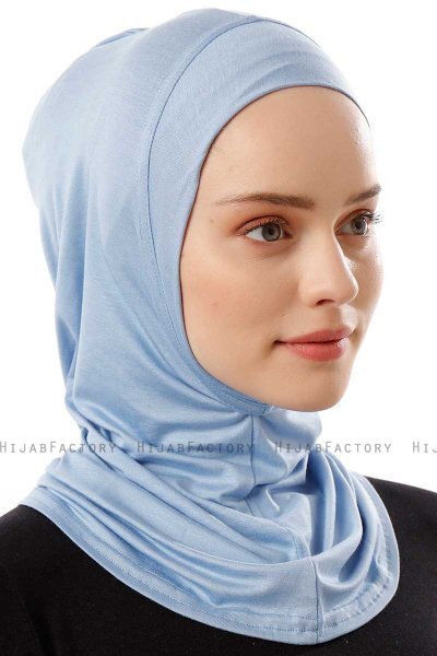 Logo Plain - Ljusblå One-Piece Al Amira Hijab