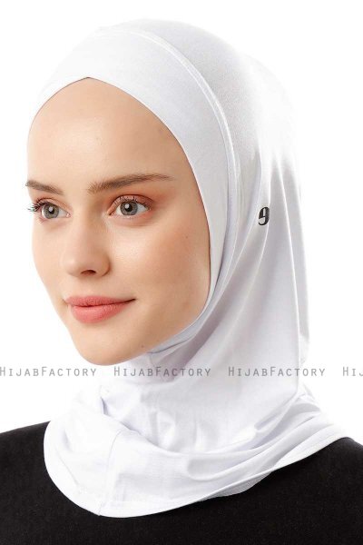 Logo Cross - Vit One-Piece Al Amira Hijab