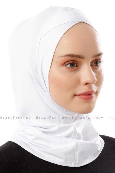 Logo Cross - Vit One-Piece Al Amira Hijab