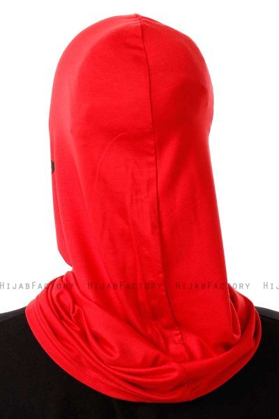 Logo Cross - Röd One-Piece Al Amira Hijab