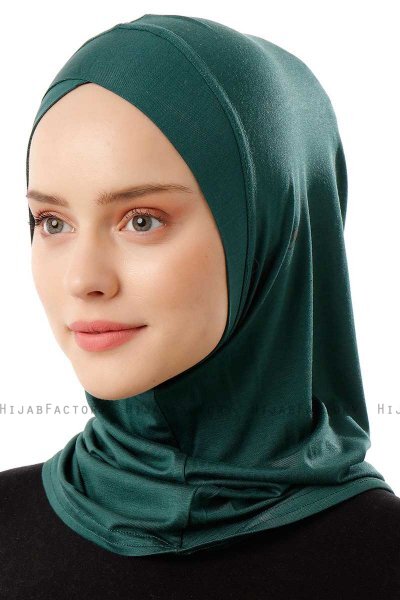 Logo Cross - Mörkgrön One-Piece Al Amira Hijab