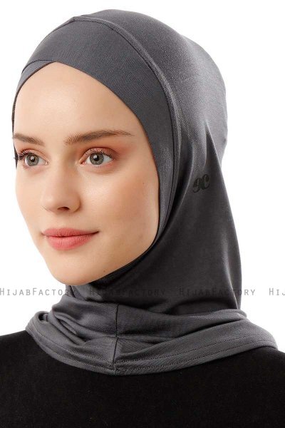 Logo Cross - Mörkgrå One-Piece Al Amira Hijab