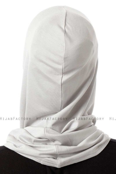 Logo Cross - Ljusgrå One-Piece Al Amira Hijab