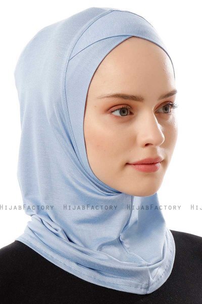 Logo Cross - Ljusblå One-Piece Al Amira Hijab
