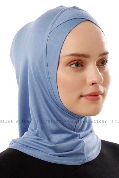 Logo Cross - Indigo One-Piece Al Amira Hijab
