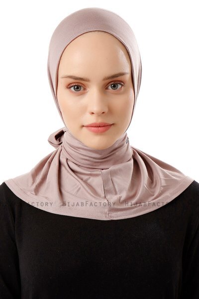 Sportif Plain - Stengrå Praktisk Viskos Hijab