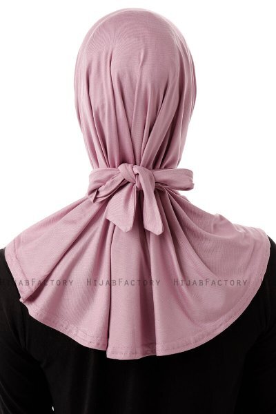 Sportif Plain - Lila Praktisk Viskos Hijab