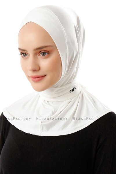 Sportif Cross - Creme Praktisk Viskos Hijab