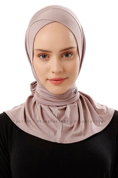Sportif Cross - Stengrå Praktisk Viskos Hijab